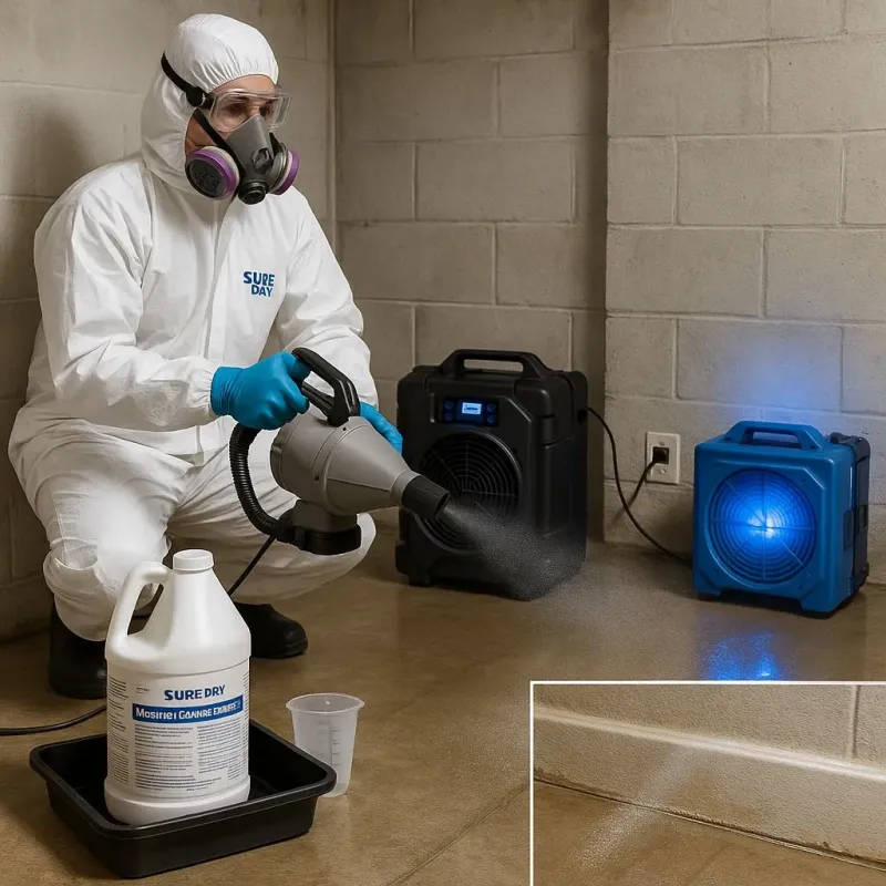 Sanitization and Odor Removal process in Independence, MN