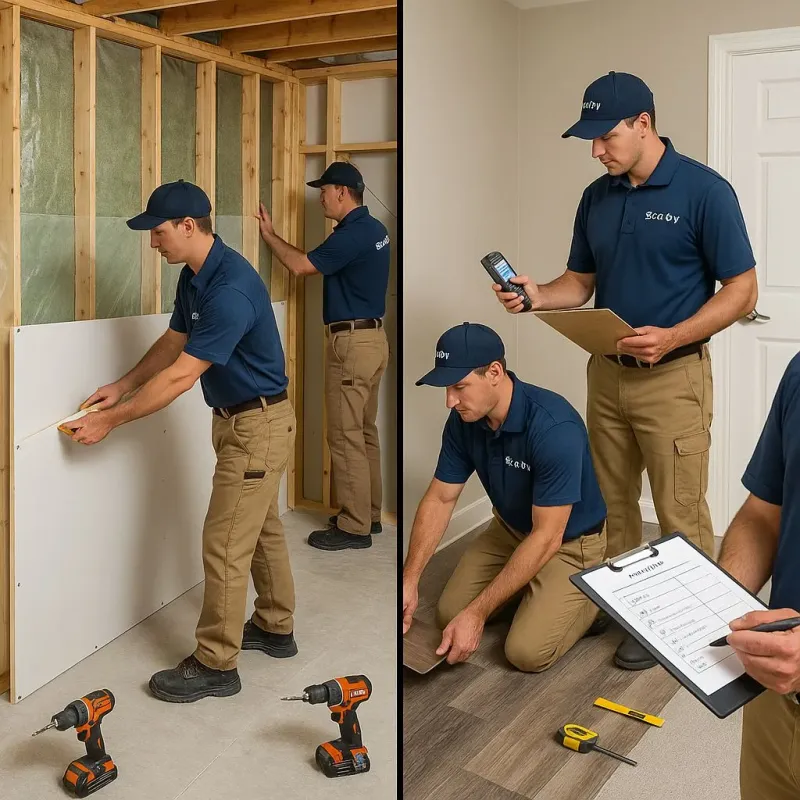 Repairs and Reconstruction process in Independence, MN